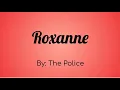Download Lagu The Police - Roxanne Lyric Video