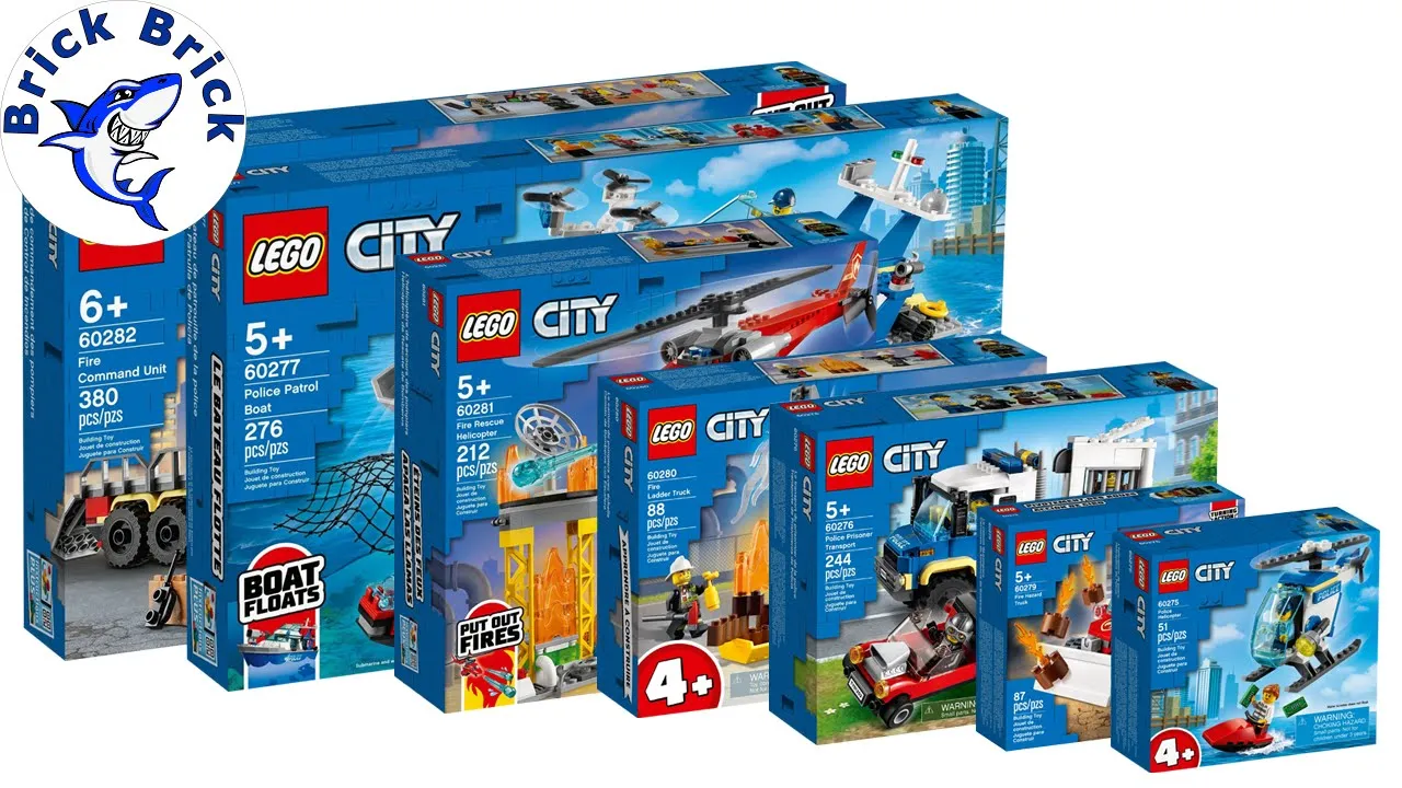 LEGO City Fire Movie 2019