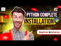 Python Tutorial 02 How to Install Python in 2024 Complete Guide for Beginners Cyberinfomines