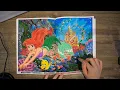 ASMR Showing you ALL of my COMPLETED Disney mystery coloring pages Whispered Show Tell