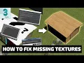 How to fix missing textures error in 3ds Max