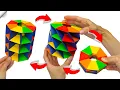 Paper toy antistress transformer Easy paper crafts