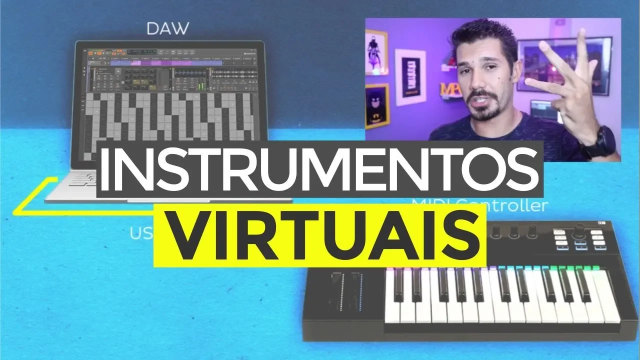 #01 Entenda o que são VST, VSTi, Samples, MIDI, Controladores e DAW