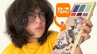 Probé las acuarelas MÁS BARATAS de Temu - ft. Skillshare