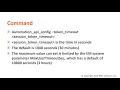 How to configure Automation API session timeout