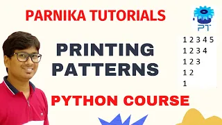 L 32 Python Program to Inverted Half Pyramid Using Numbers