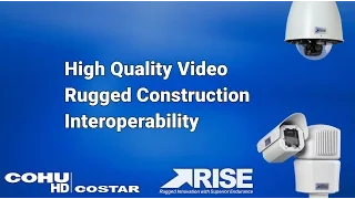 RISE rugged CCTV surveillance cameras for transportation Cohu Costar