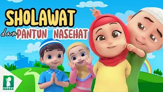 Download Sholawat \u0026 Pantun Nasehat (Nussa \u0026 Rarra) #nussa #nussadanrara #hafizhafizah MP3