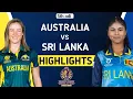 Download Lagu Australia vs Sri Lanka Woman World Cup 2025 5th Match Highlights  | AUS vs SL World Cup Highlights 