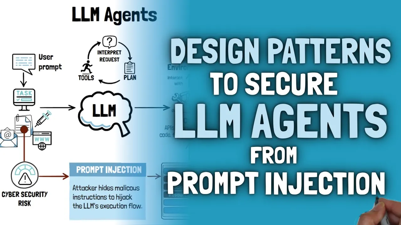 LLM Chronicles #6.9: Design Patterns for Securing LLM Agents Against Prompt Injection (Paper Review)