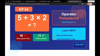 EP 04 Python Operator Precedence Explained Stop Making These Common Mistakes