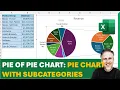 Pie of Pie Chart in Excel Pie Chart with Subcategories