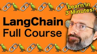 LangChain in 3 Minutes with Demo - Full Course