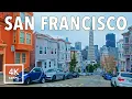 Streets of San Francisco – Sunday Morning Drive | Ambient Driving Sound 4K