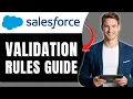 Salesforce Validation Rules Formula Fields Ultimate Guide to Salesforce Validation Rules