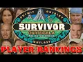 Lagu Survivor: Guatemala - Spelersranglijsten