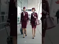 Download Lagu Elegant Airline Crew Walking to Departure | Cinematic Airport Scene l Aviation 🌹