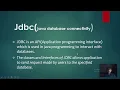 Database Manipulation through JDBC java database connectivity
