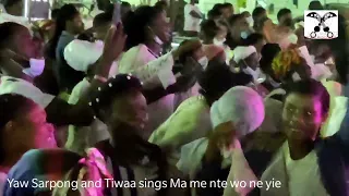 yaw sarpong and tiwaa sings honhom kronkron