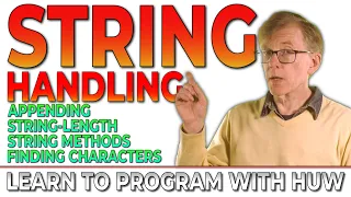 Common Strings Operations in Programming Learn To Program With Huw