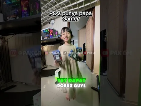 POV dikasih THR sama Papa Gamer
