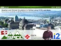Weather and Climate Simulations in Python using GT4Py and DaCe
