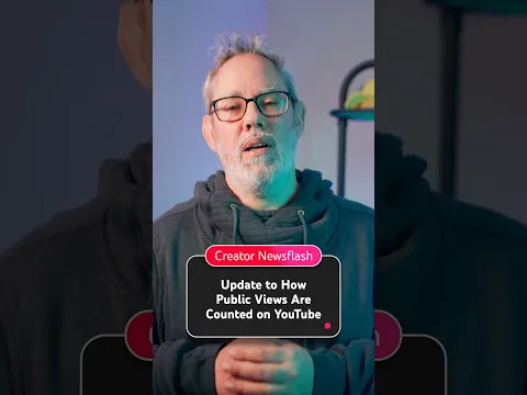 Update to How Public Views Are Counted on YouTube