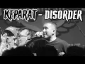 Download Lagu KEPARAT - Disorder (Live at TULANG BESI first album release party 2022 // Vandal gigs and bar)