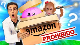 ABRO CAJA MISTERIOSA de AMAZON con JUGUETES VIRALES PROHIBIDOS