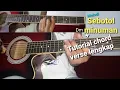 Lagu Chord guitar melodi lagu sebotol minuman cover dangdut tanpa suling piano dll