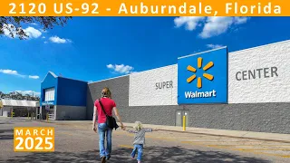 Walmart Supercenter at 2120 US-92 in Auburndale Florida - Shopping Grocery Store 718