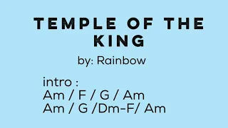 Download Temple of the King ( by Rainbow ) - Lyrics with Chords MP3