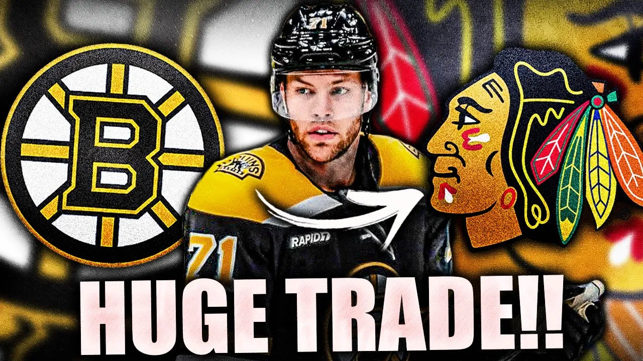 HUGE TRADE: TAYLOR HALL TO CHICAGO BLACKHAWKS, HE'LL PLAY W/ CONNOR BEDARD (Foligno, Boston Bruins)