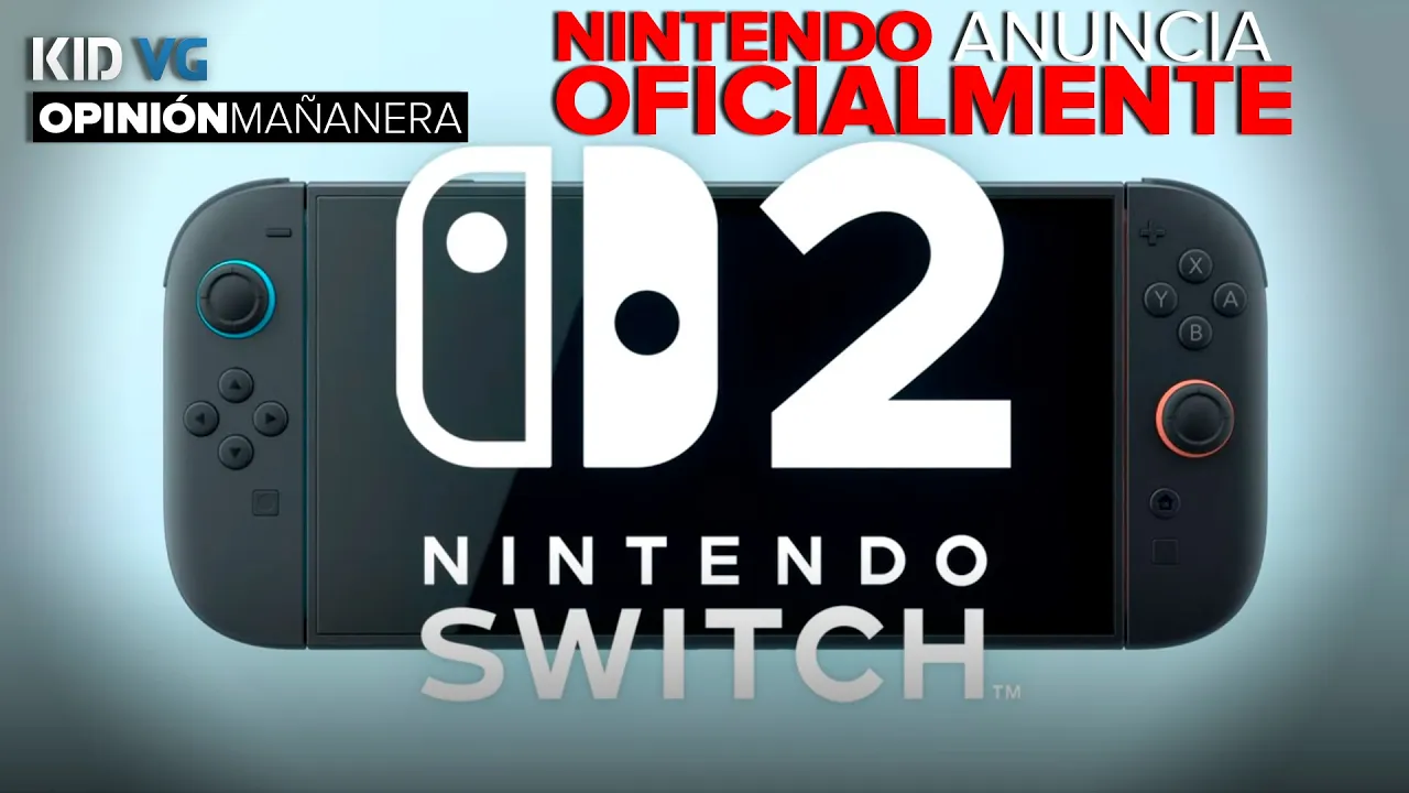 ¡¡NINTENDO SWITCH 2 ANUNCIADO OFICIALMENTE!! - 16/01/2025