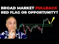 Broad Market PULLBACK Red Flag or OPPORTUNITY