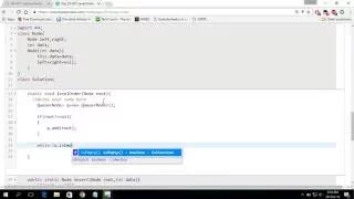 Day 23 BST Level-Order Traversal hackerrank java tutorial