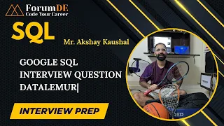 Google SQL Interview Question DataLemur Solution Explained Step by Step ForumDE