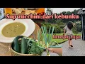Download Lagu Rintik hujan di pedesaan Belanda | memasak sup zucchini dari kebunku