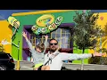 The Crayola Experience In The Florida Mall World s Largest Crayon Making Crayon Art More