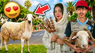 اخيرا أول عيد الأضحى مع صديقتي ! 🐏😱 اشترينا أغلى خروف فالمغرب 🇲🇦🤑