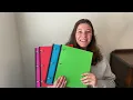 Flat Telescoping 3 Ring Binders
