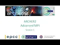 ARCHER2 Advanced MPI - Session 1