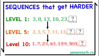 SEQUENCES that keep getting HARDER How far can you get