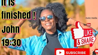 it is finished spoken word poem