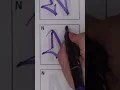 How to draw 3 Types of N Tag Letters Graffiti Lettering