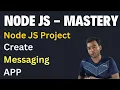 Node js Chat App Tutorial Real-Time Messaging with Socket io Beginner Web Development Project