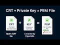 Convert Crt File into Pem File IIS vs Nginx Web Server