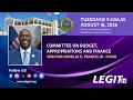 08-18-2026 Committee on Budget Appropriations and Finance