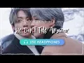 Download Lagu [8D] BTS JK \u0026 Jimin - We Don't Talk Anymore Pt.2 [ 立体音響 🎧 高音質]