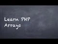 PHP How To Arrays